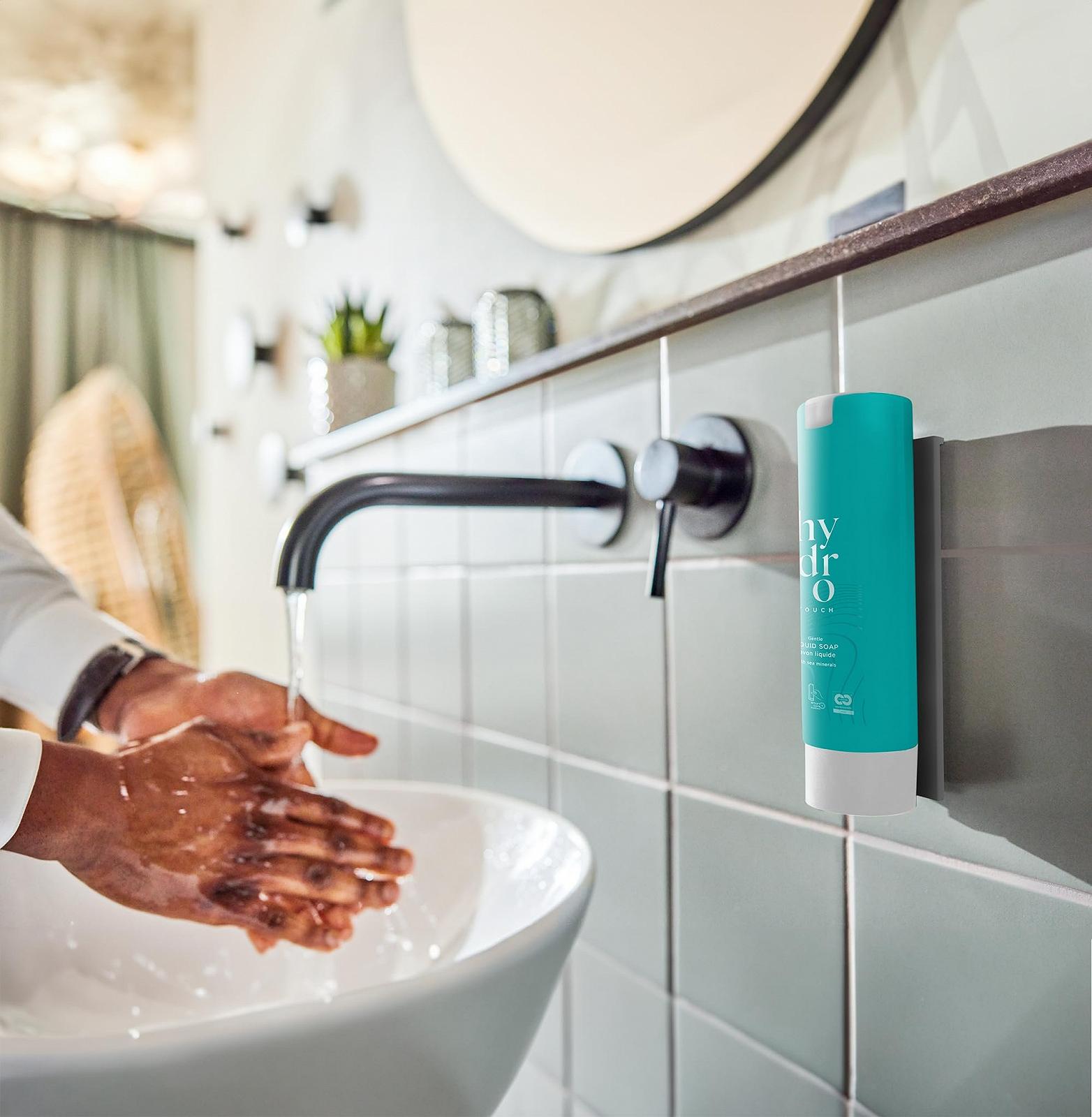 Гель для душа HYDRO BASICS TOUCH с настенным креплением освежающий 300 мл, фото №6