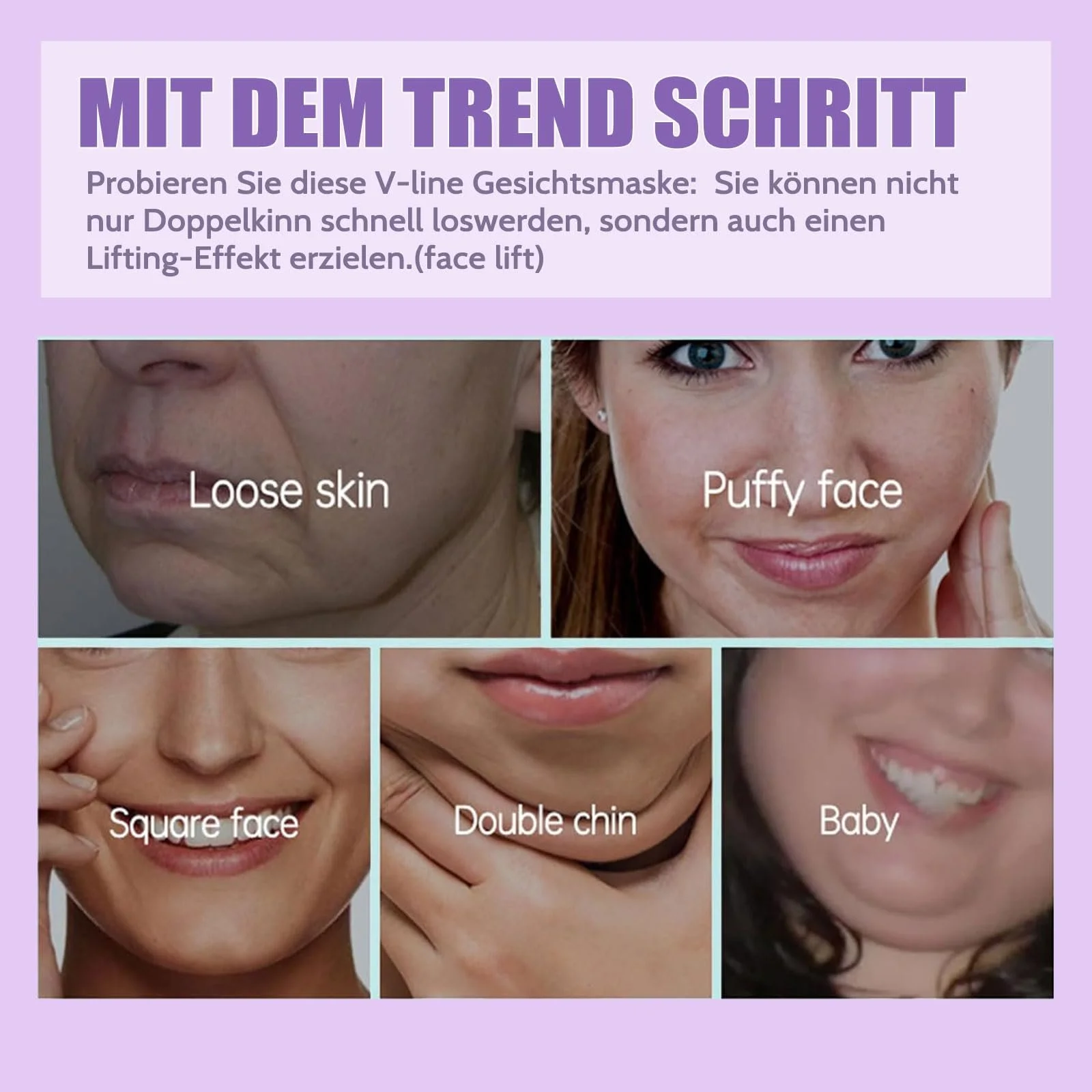 Маска Altherona для видалення подвійного підборіддя, ліфтинг, фото №3 Маска Altherona для видалення подвійного підборіддя, ліфтинг, фото №3