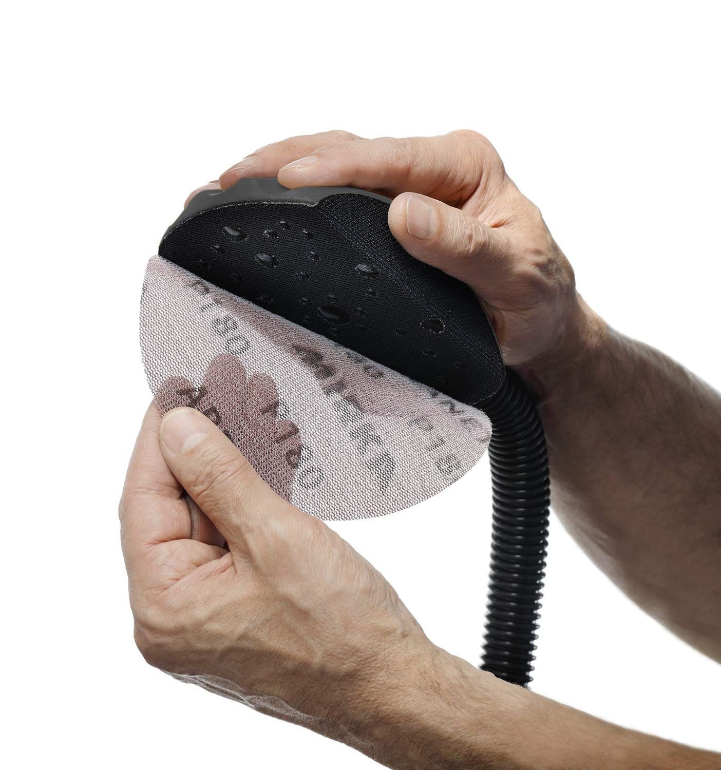 Набір для ручного шліфування Mirka Roundy ‎KIT00ROUND Чорно-жовтий, фото №4