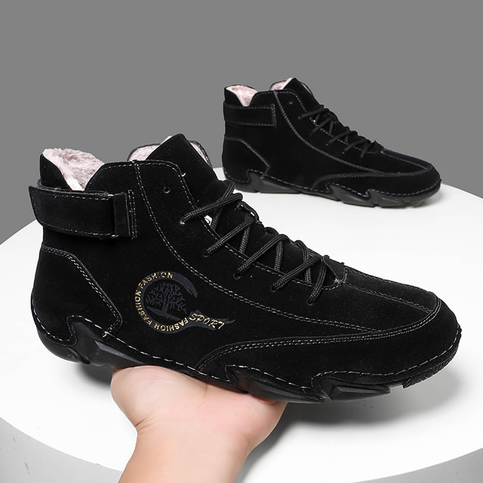 Ботинки Высокие Beck Shoes Italian Handmade Кожаные Водонепроницаемые Нескользящие Унисекс для Хайкинга, Кемпинга и Вождения - Итальянская Обувь, фото №5