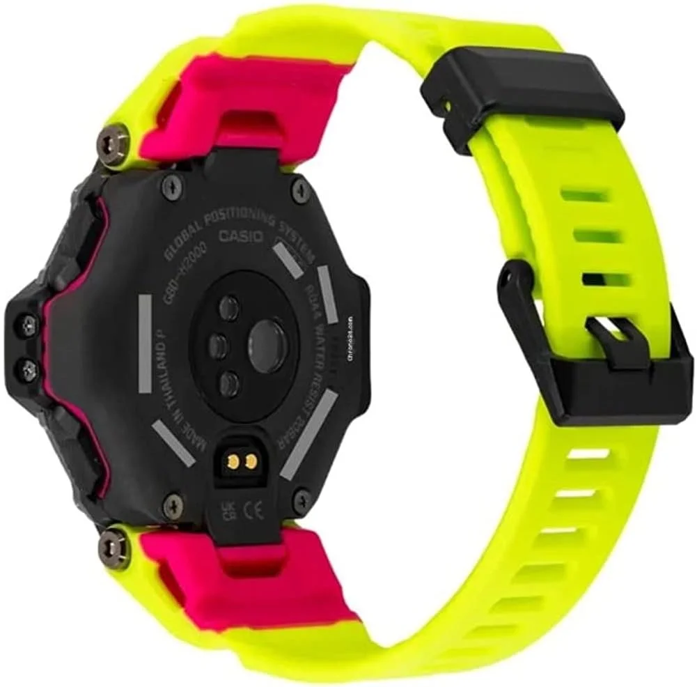 Часы Casio GBD-H2000-1A9ER Зеленый, Зеленый, Размер блока, Ремешок, фото №3 Часы Casio GBD-H2000-1A9ER Зеленый, Зеленый, Размер блока, Ремешок, фото №3