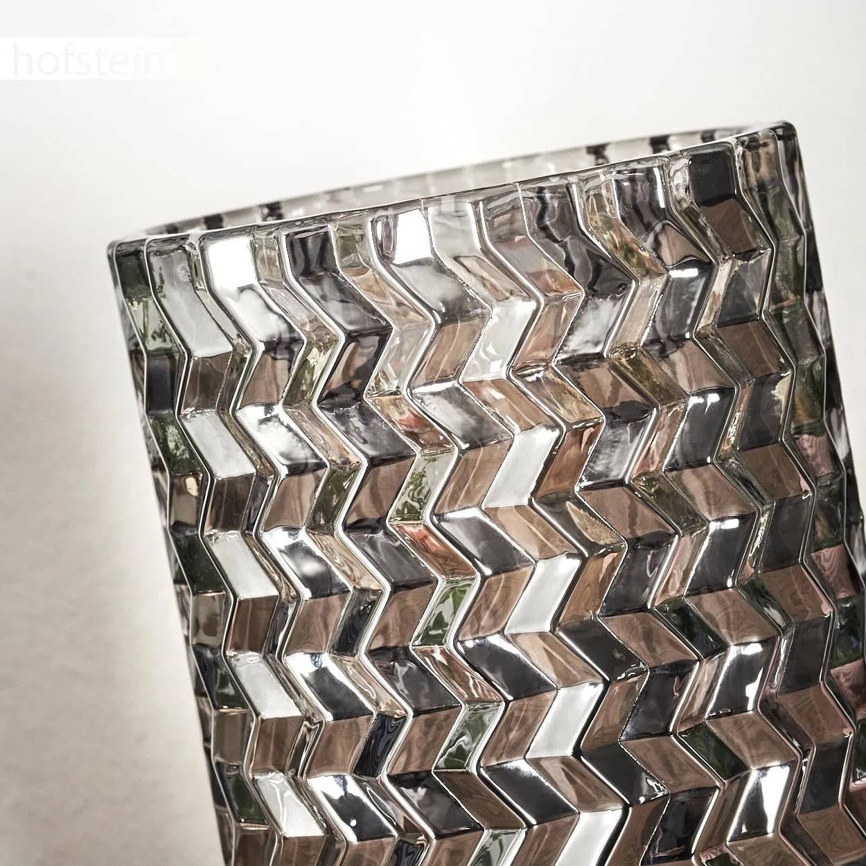 Настільна лампа Falgorosa Modern Vintage / Retro Design Метал / Скло Ø11 см E27 Чорний / Хром / Димчастий, фото №4