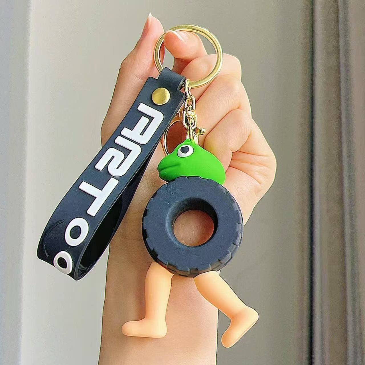 Брелок Бонека амбалабу Італійські брейнрот, фігурка іграшка для ключів, рюкзака, сумки 6 см, фото №2