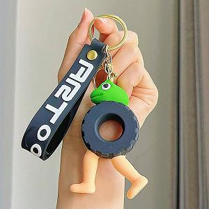 Брелок Бонека амбалабу Італійські брейнрот, фігурка іграшка для ключів, рюкзака, сумки 6 см synthetic.ua - Фото 1