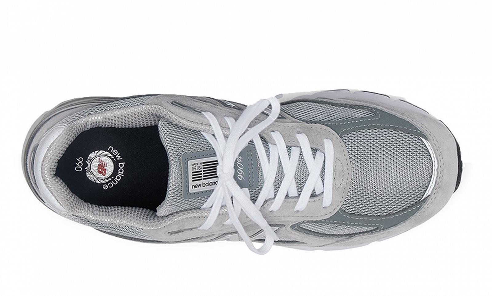 Кроссовки New Balance 90V4 U990GR4 Серый, фото №4
