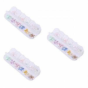 Набір Стрази minkissy для декорування нігтів, алмазні прикраси - Фото 1