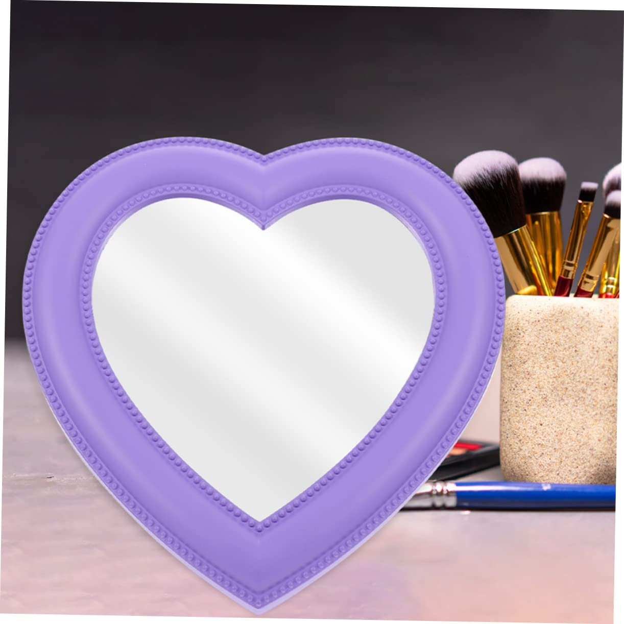 Зеркало Angoily с ручкой с подставкой, фото №5 Зеркало Angoily с ручкой с подставкой, фото №5