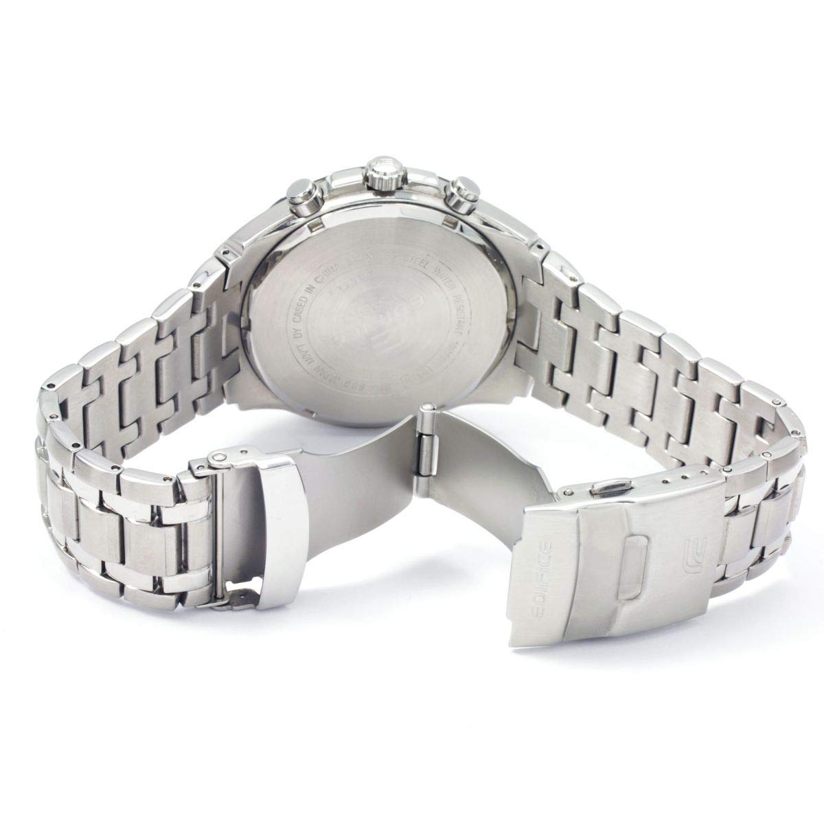 Часы Casio Edifice мужские из нержавеющей стали корпус и браслет 10 BAR, фото №5