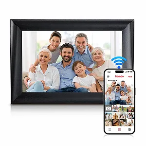 Цифровая фоторамка Moman WF11T 10,1 дюйма 1280 x 800 WiFi IPS 32 ГБ - Фото 1