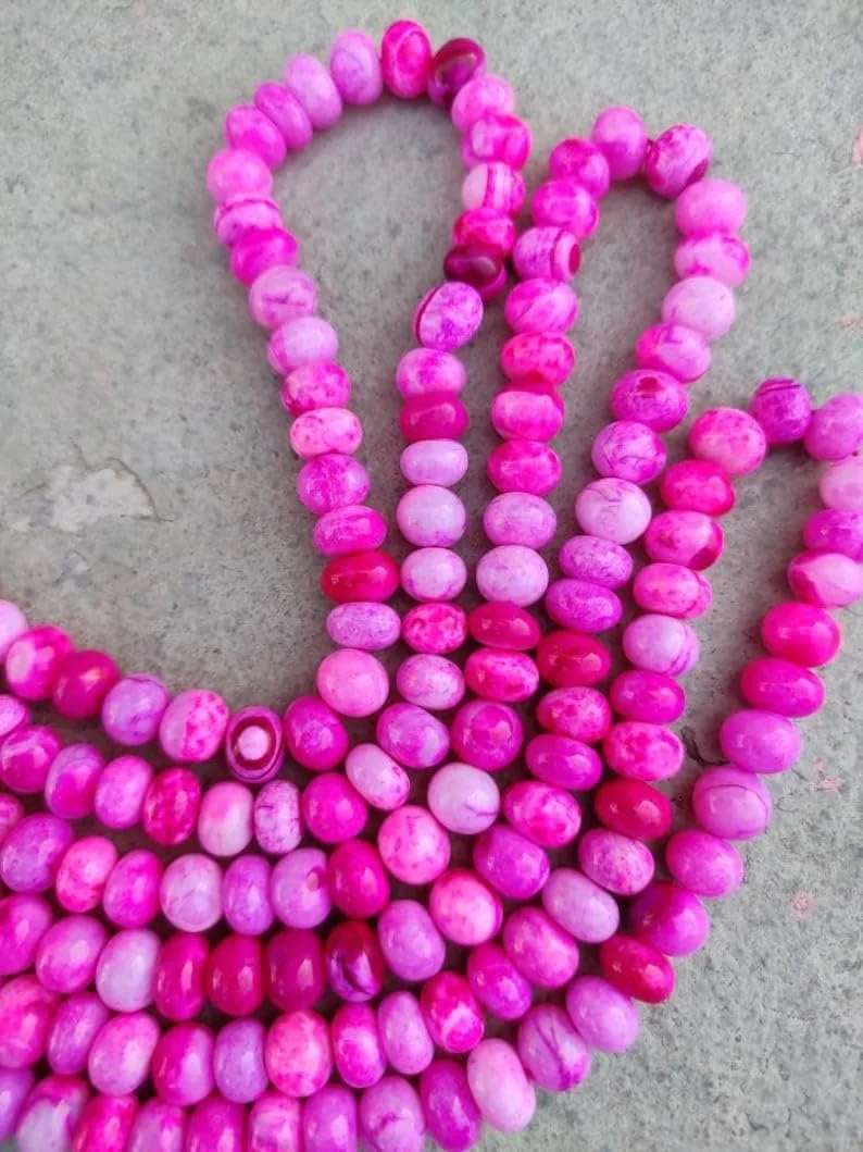 Бусины Опал Круглые Гладкие 7-8 мм, нить длиной 40 см бусины из драгоценных камней для ожерелья, браслета, фото №5