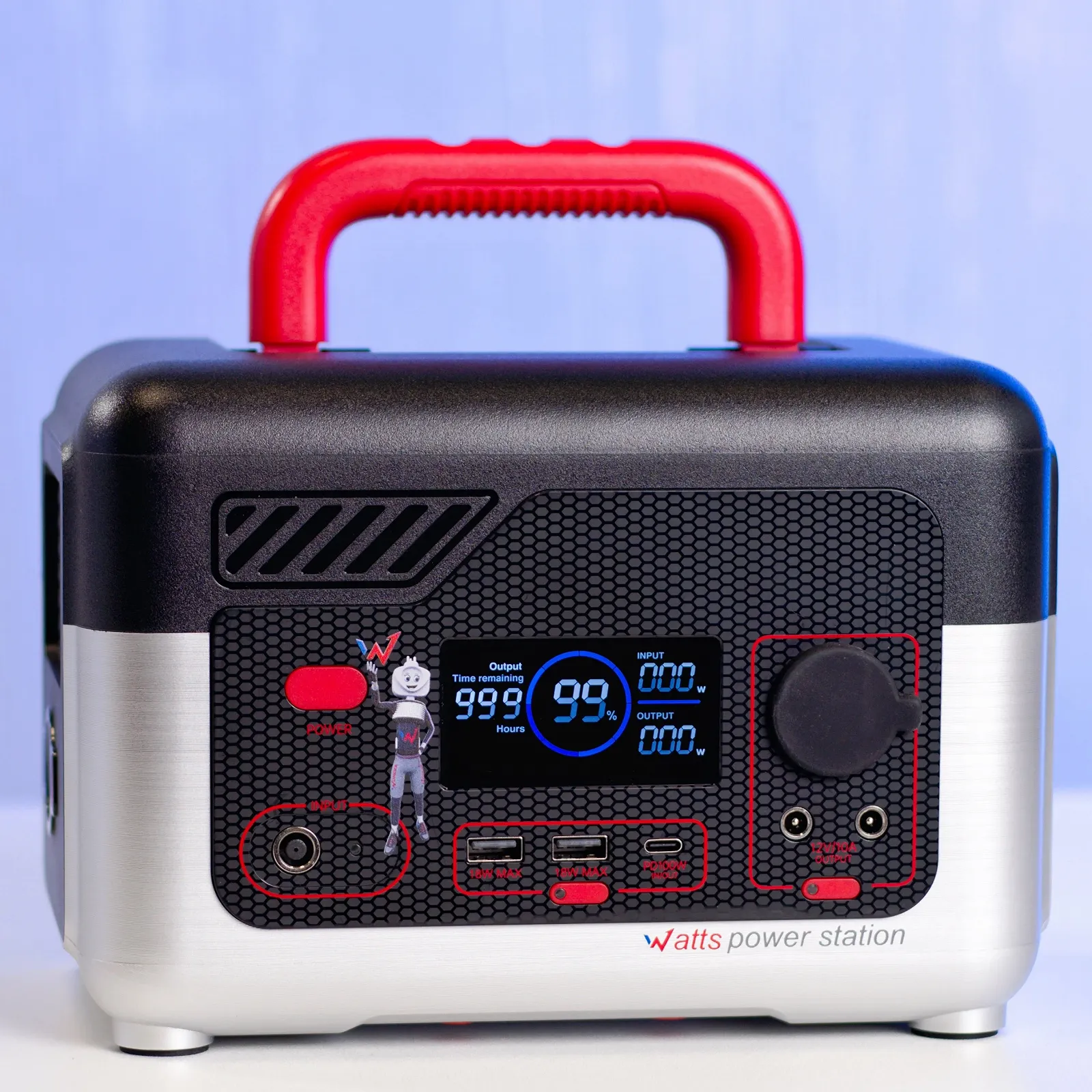 Зарядна станція Wonder WX600 600 Вт / 300 Вт / 270Вт*год / Чиста синусоїда / Французький виробник, фото №1 Зарядна станція Wonder WX600 600 Вт / 300 Вт / 270Вт*год / Чиста синусоїда / Французький виробник, фото №1