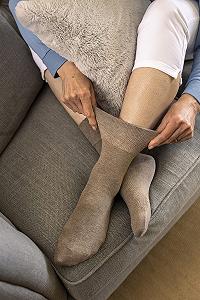Комплект носков ioMi Diabetikersocken Weitschaft хлопковых без резинки женских 6 шт. synthetic.ua - Фото 1