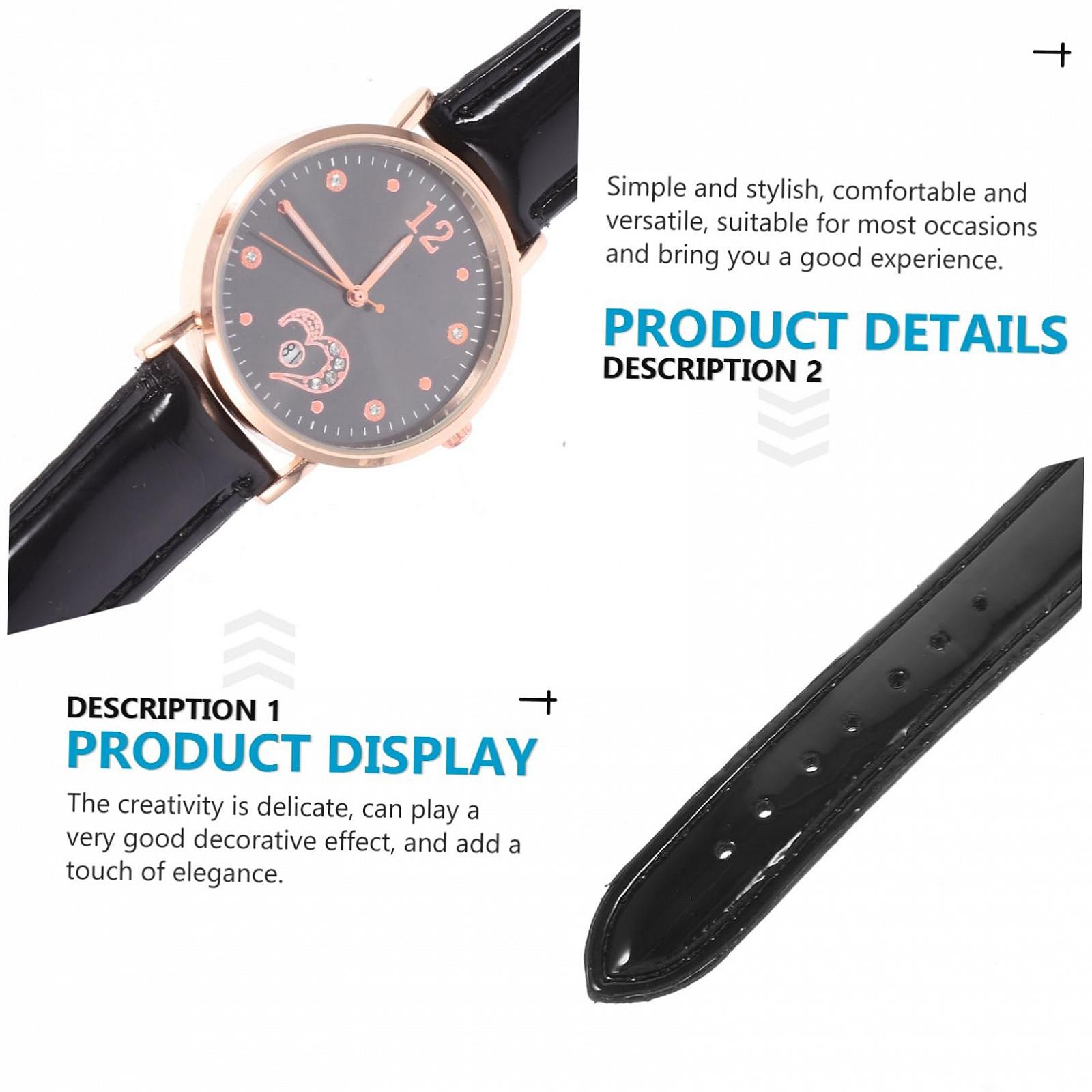 Жіночий годинник WRITWAA, штучна шкіра, фото №6