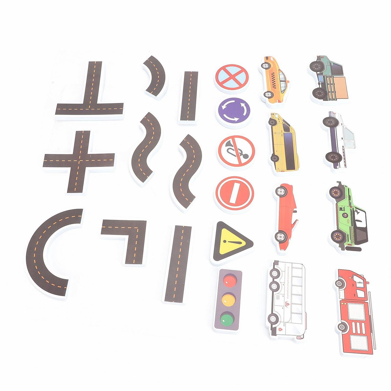 Пазл для ванни Cryfokt City Eva, набір з 23 штук, фото №5