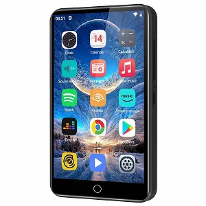 MP3 плеєр ZAQE M505 80 ГБ Bluetooth і WiFi Чорний - Фото 1