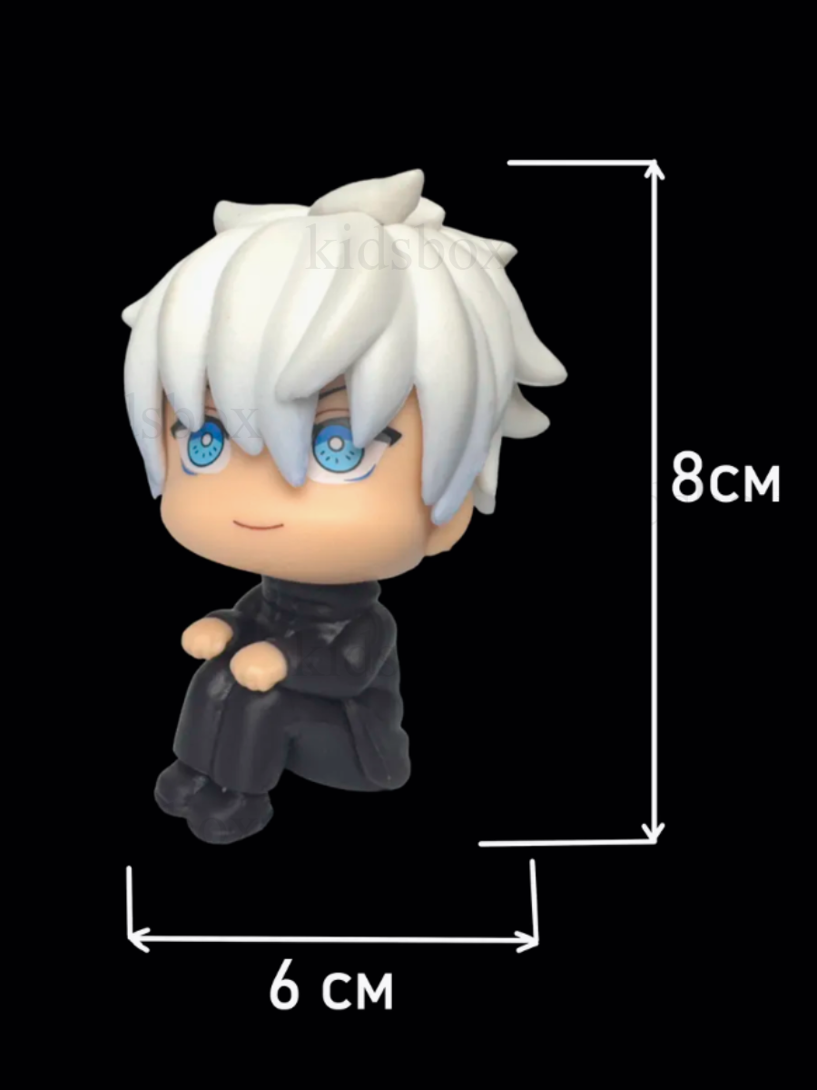 Фигурка Магическая битва Годжо Сатору Jujutsu Kaisen Gojo Satoru аниме игрушка детская 8 см, фото №2