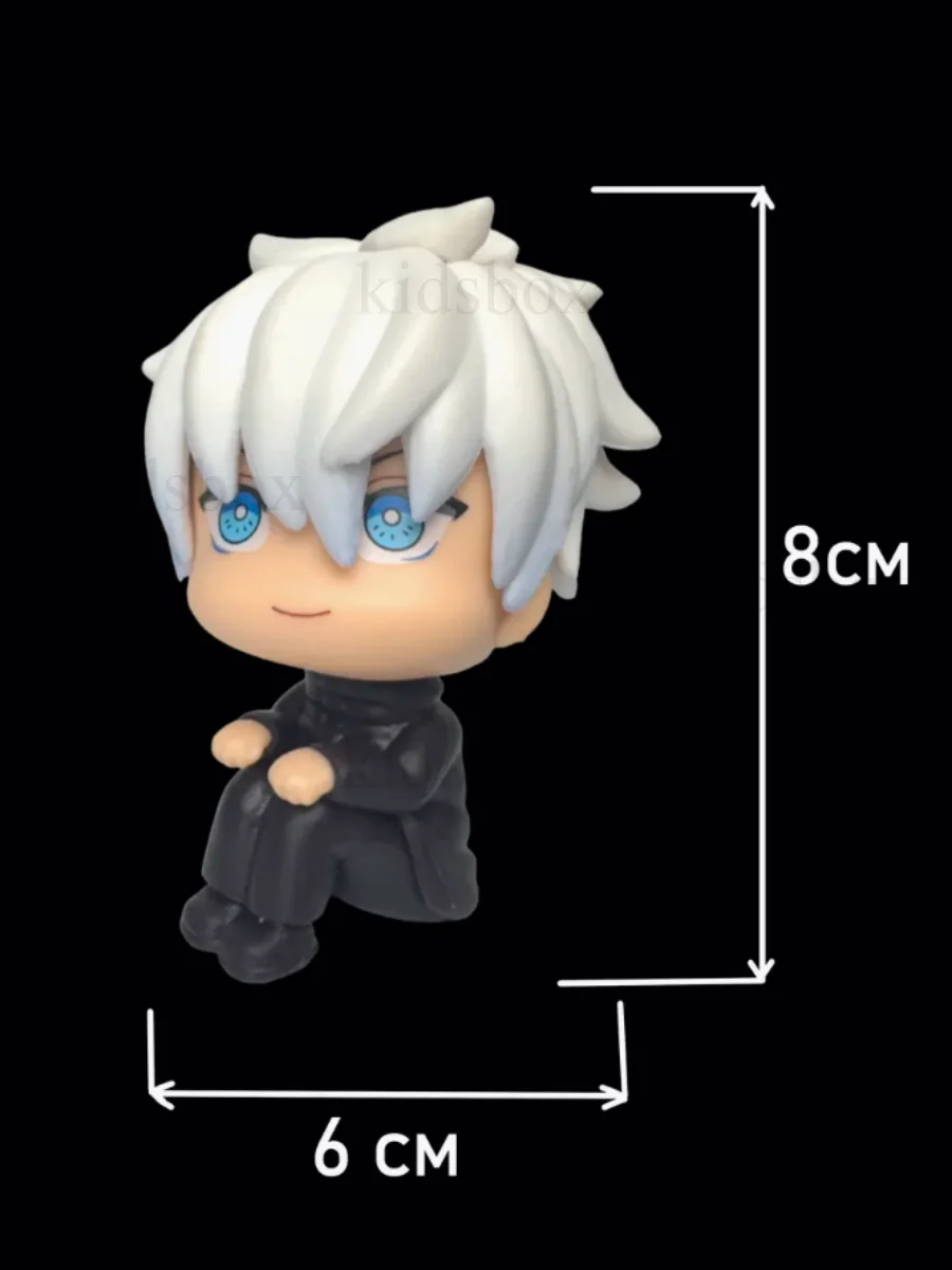 Фігурка Магічна битва Годжо Сатору Jujutsu Kaisen Gojo Satoru аніме дитяча іграшка 8 см, фото №2 Фігурка Магічна битва Годжо Сатору Jujutsu Kaisen Gojo Satoru аніме дитяча іграшка 8 см, фото №2