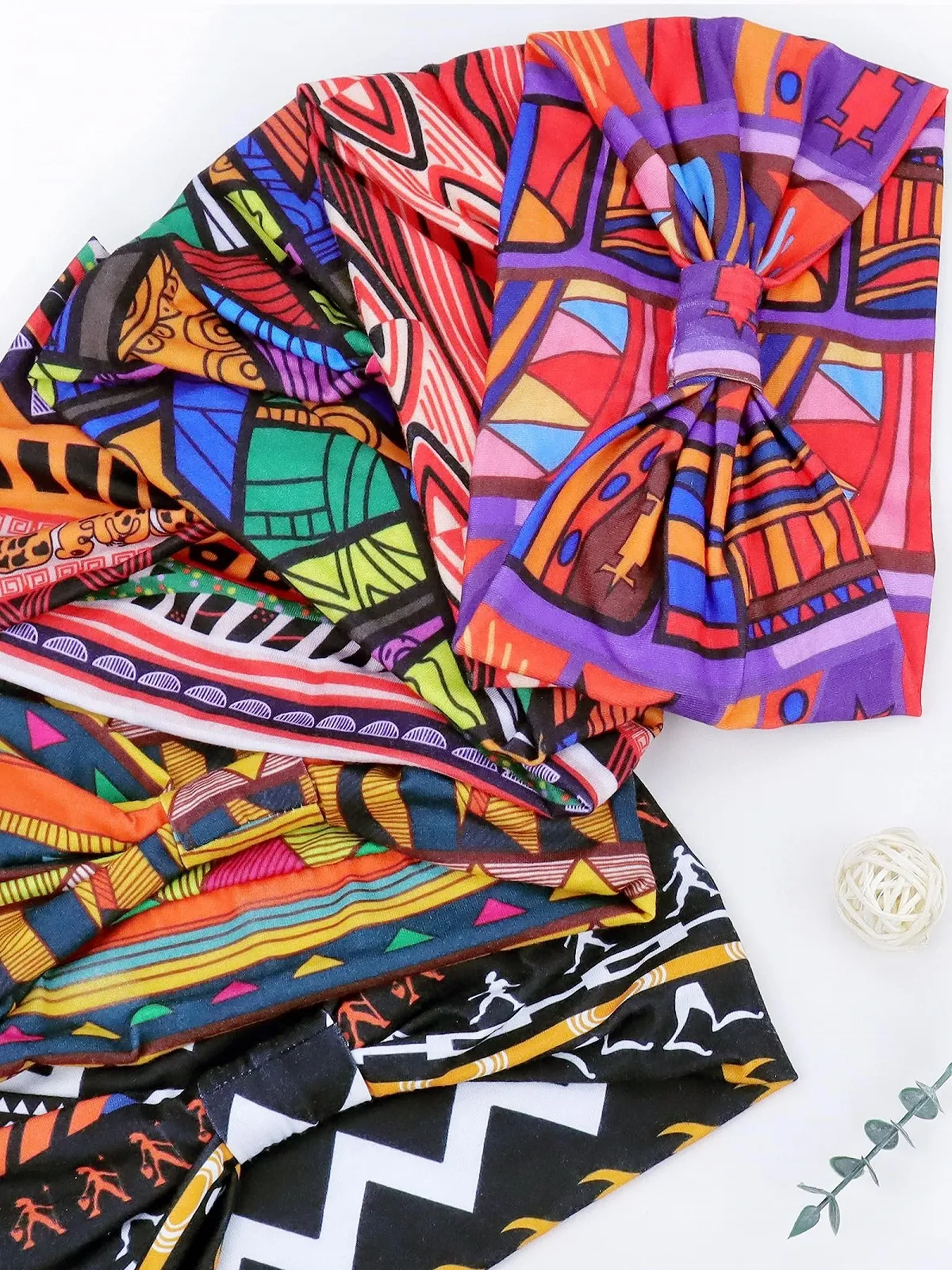 Еластичні літні пов'язки для волосся Жіночі Широкі, фото №5