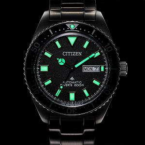 Годинник Citizen Analogue Automatic NY0120-52E для чоловіків з нержавіючої сталі, срібний, спортивний synthetic.ua - Фото 1