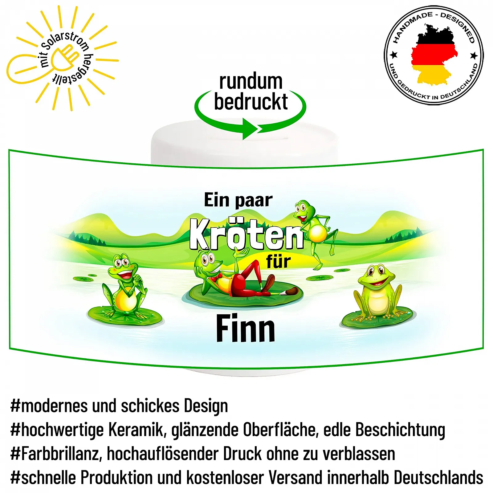 Скарбничка Toads Ceramic, фото №4