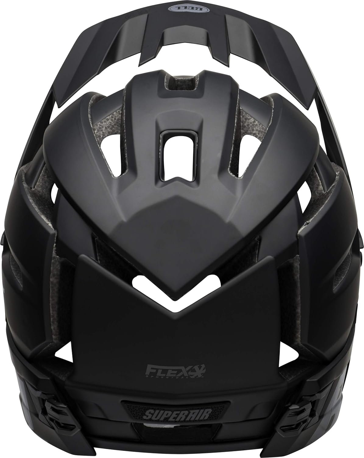 Велосипедний шолом BELL Super Air R MIPS L/ (58-62) Matte/ Gloss Black, фото №5