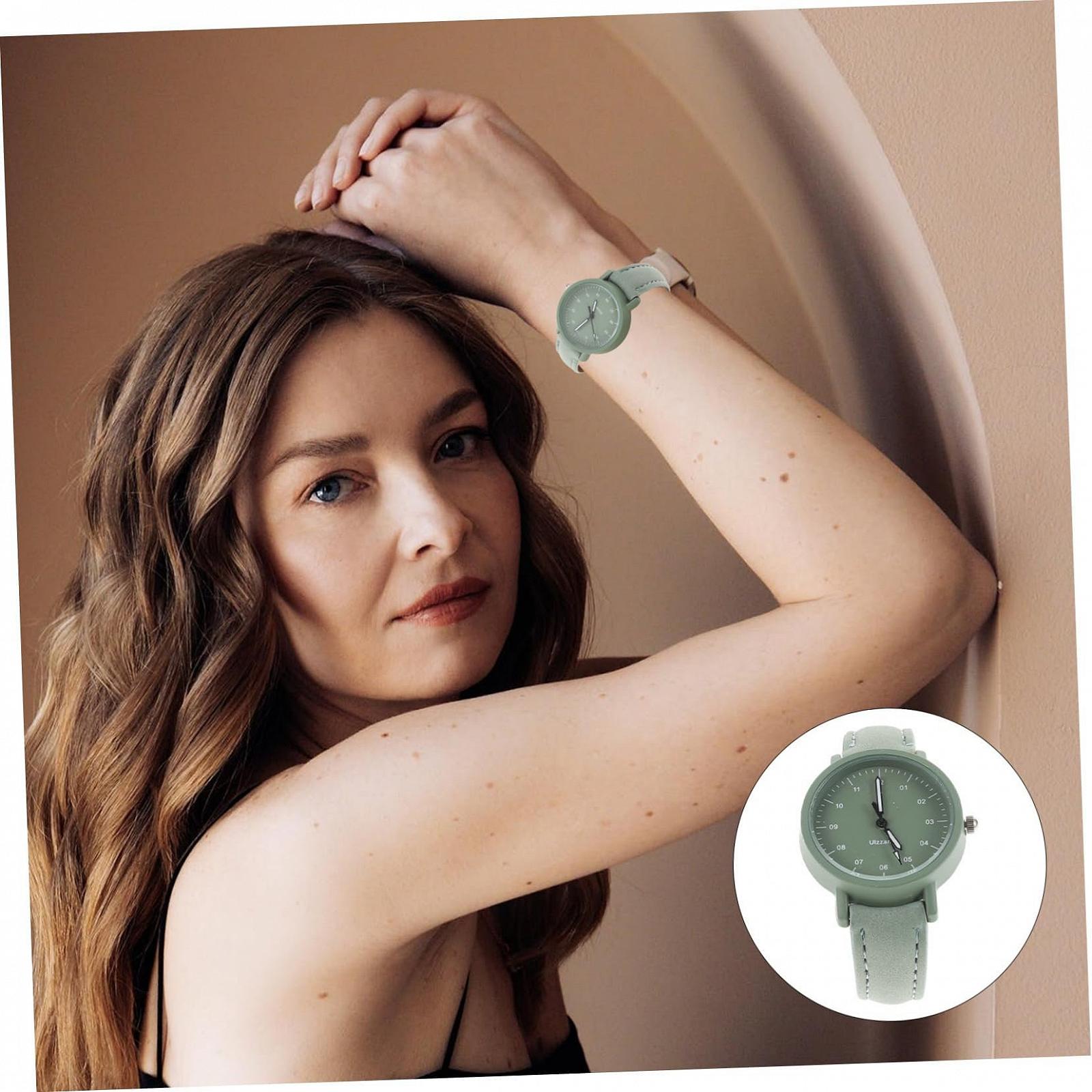 Жіночий Годинник LIFKOME Повсякденний Зелений, фото №5