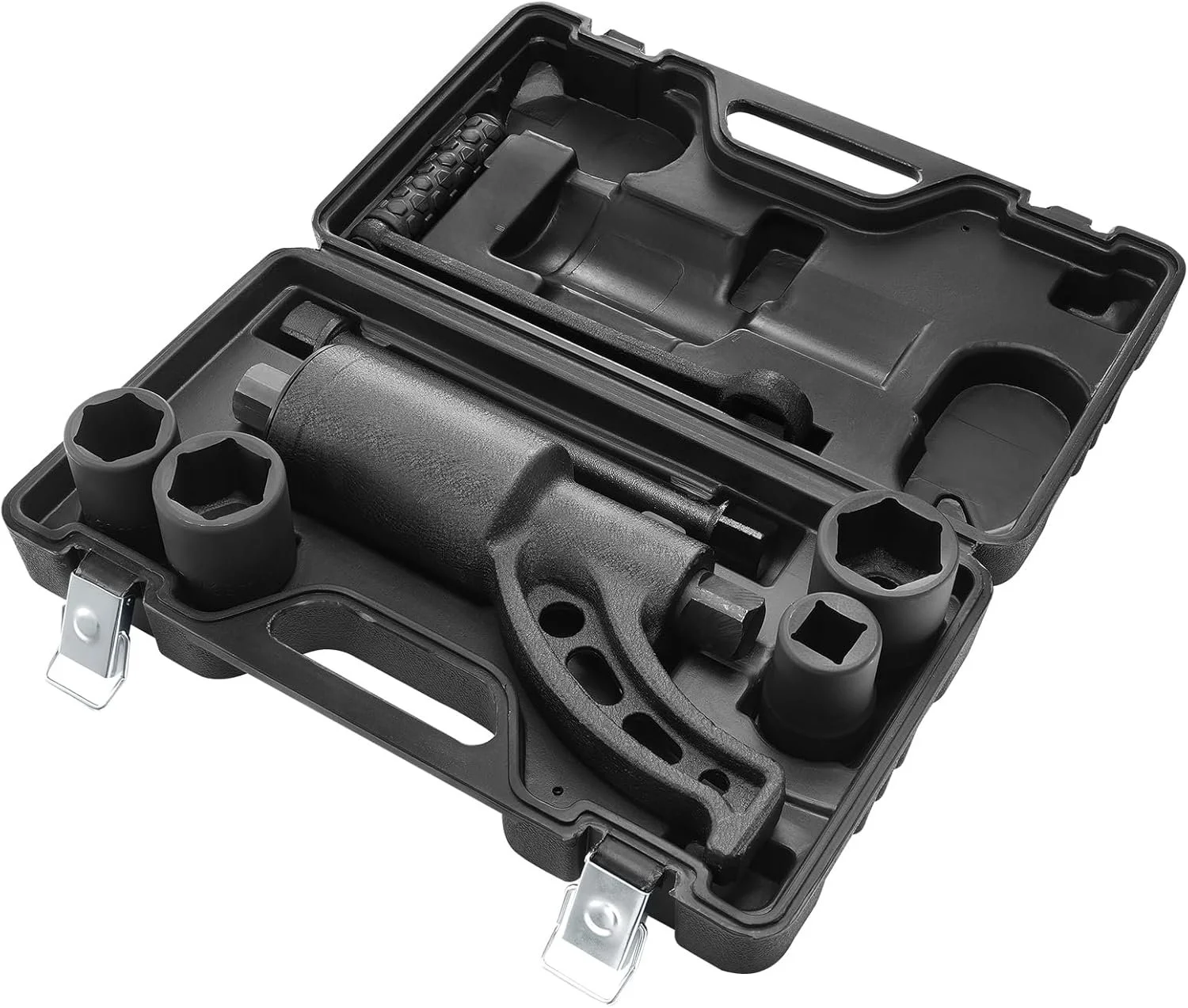 Набір гайкових ключів VEVOR з мультиплікатором крутного моменту BD-58D-C Чорний, фото №3