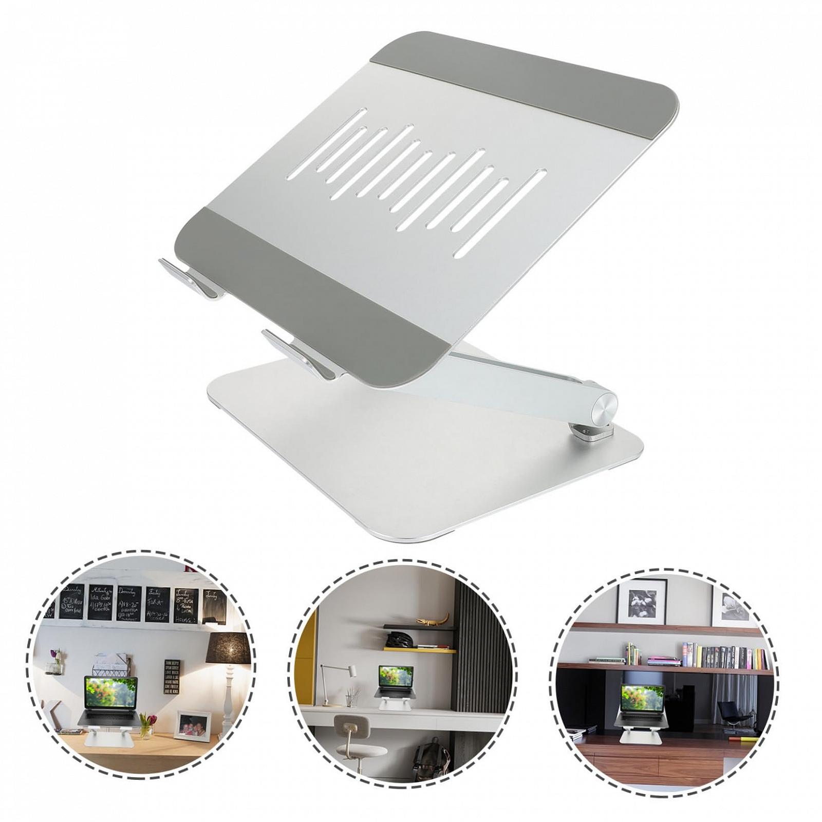 Підставка для ноутбука NUOBESTY Портативна Сріблястий, фото №3