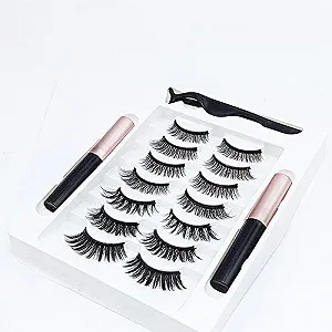 Магнітні вії Fegtrty Накладні з рідкою підводкою Натуральні Довготривалі Багаторазові synthetic.ua - Фото 1