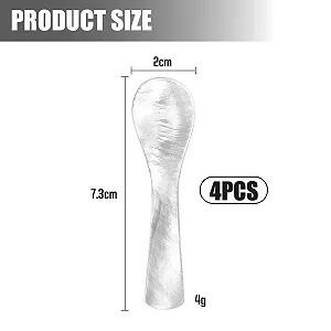 Набор из 4 ложек для мисок Creative Tableware, кухонные инструменты, аппликаторы для обмакивания, десертные ложки synthetic.ua - Фото 1