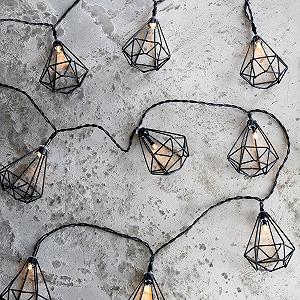Гірлянда Lights4fun LED Diamond Теплий білий 10 шт. - Фото 1