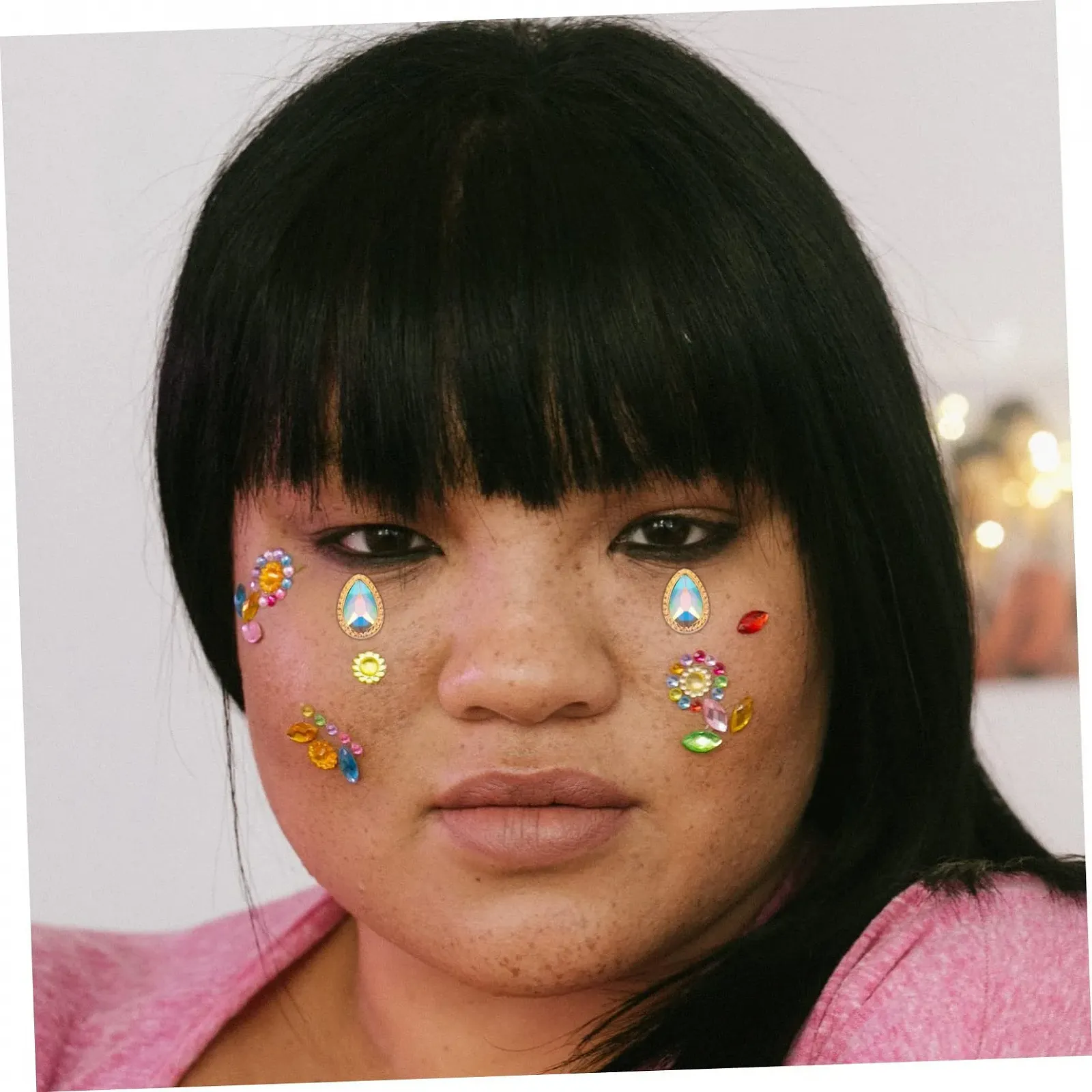 Стразы для ногтей Капля 30шт Золотой Сплав, фото №5