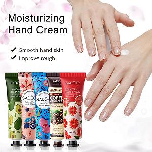 Набор мини-кремов для рук Fruit Extract Ароматизированный крем для рук Увлажняющий крем для рук для женщин Девушка Жена с набором кремов для рук Рождество для сухих рук (Daily Colour, 10 x 30 г) synthetic.ua - Фото 1