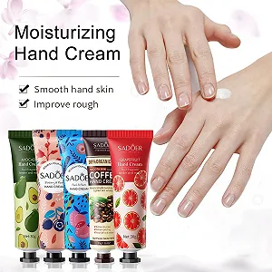 Набор мини-кремов для рук Fruit Extract Ароматизированный крем для рук Увлажняющий крем для рук для женщин Девушка Жена с набором кремов для рук Рождество для сухих рук (Daily Colour, 10 x 30 г) synthetic.ua - Фото 1