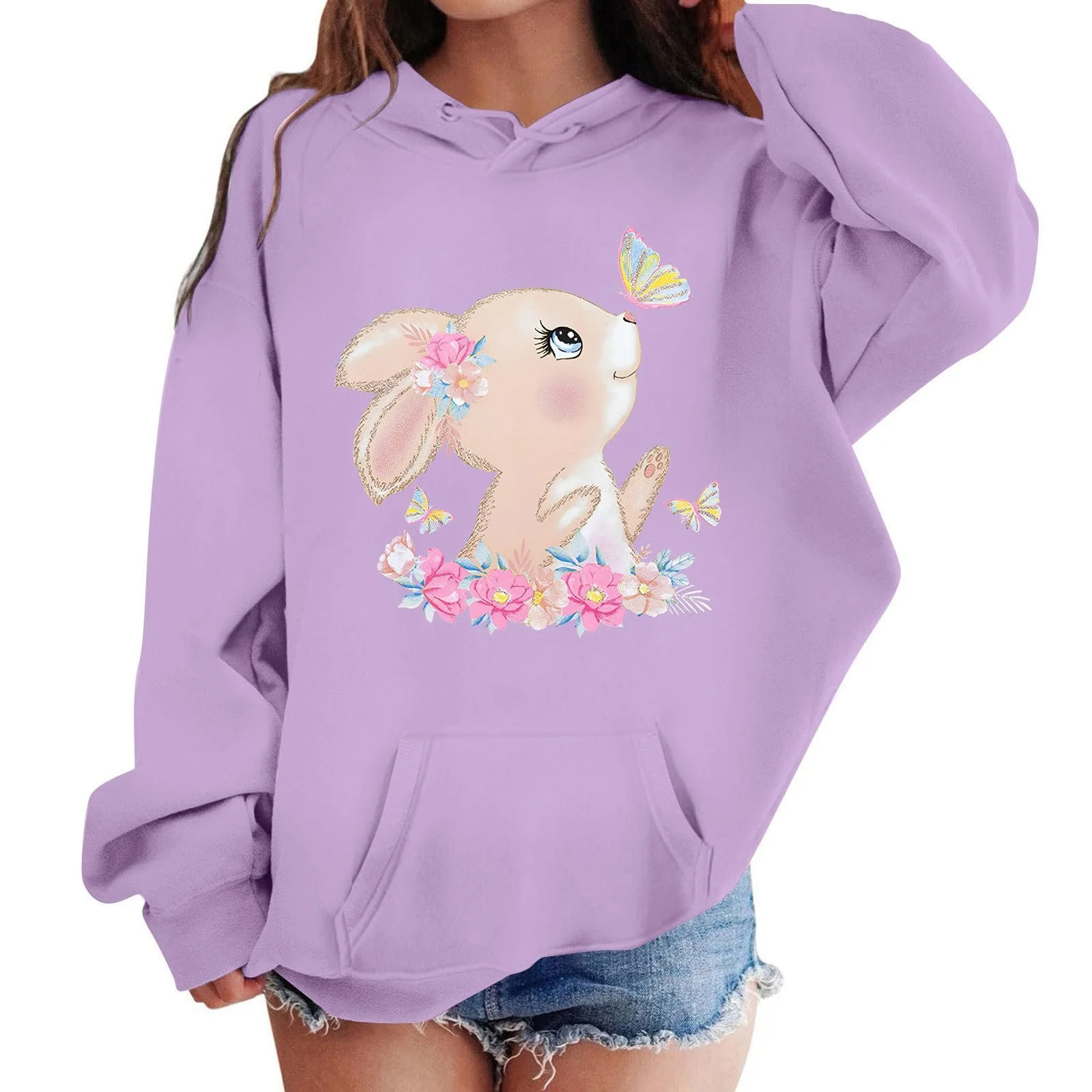 Худі Повсякденний Пуловер для Дівчинки, фото №3