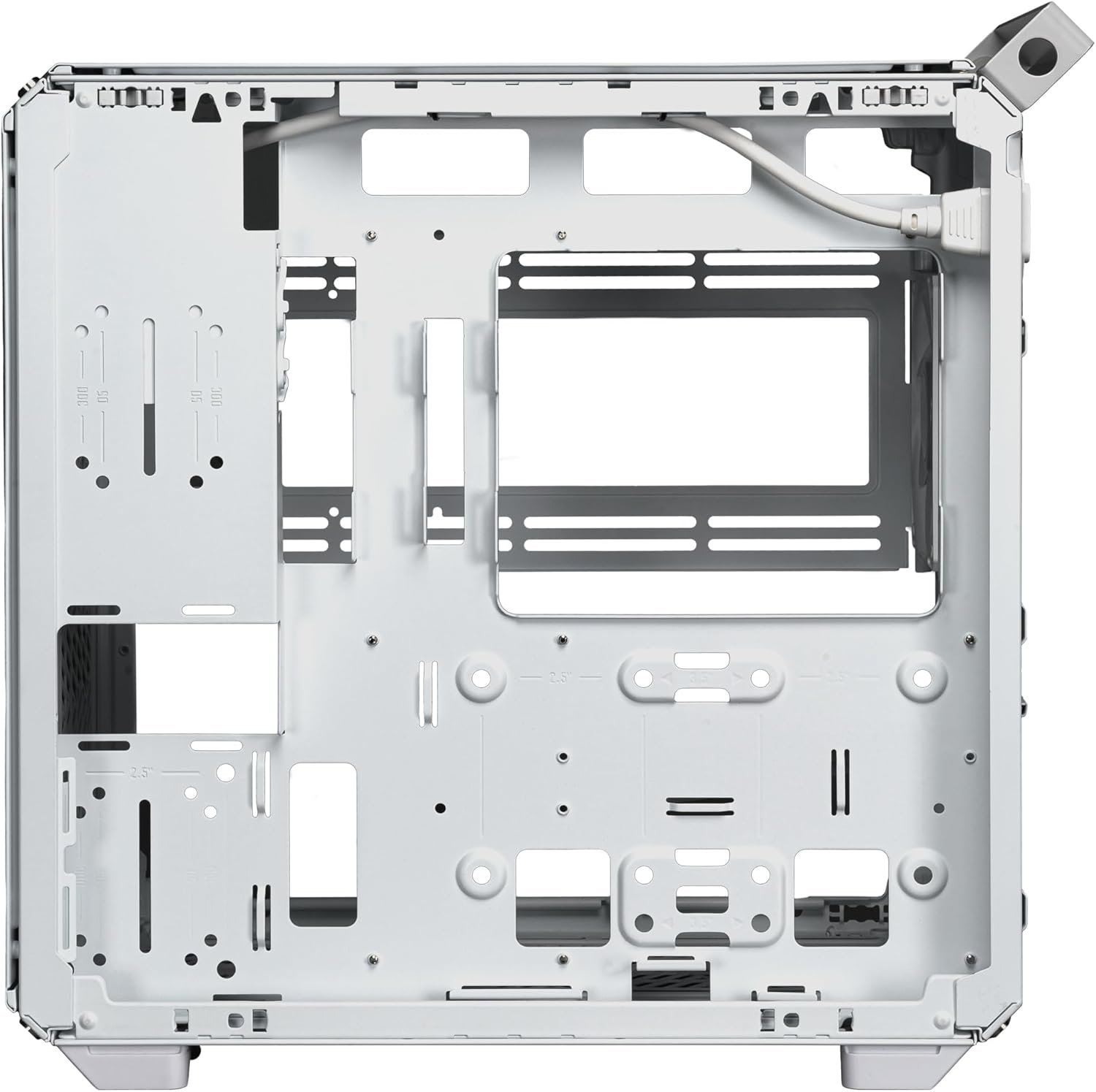 Корпус для ПК Cooler Master Qube 500 Flatpack / Без БЖ / Білий, фото №7 Корпус для ПК Cooler Master Qube 500 Flatpack / Без БЖ / Білий, фото №7