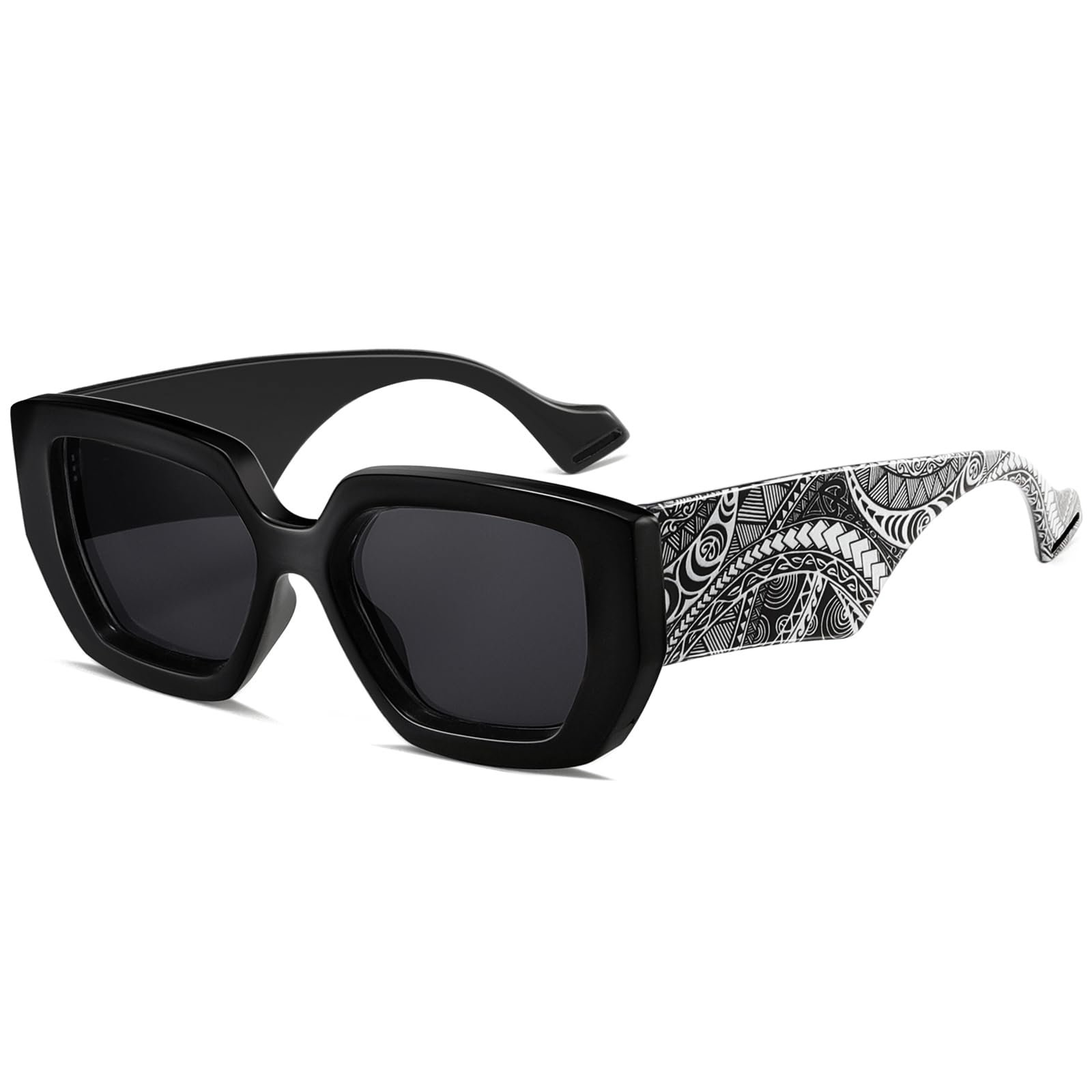 Сонцезахисні окуляри Ретро SHEEN KELLY Oversized Квадратні окуляри-метелики T1, фото №1