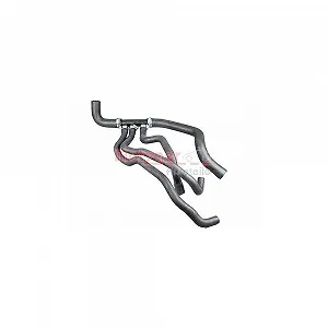 Шланг радиатора METZGER 2421009 для RENAULT, снизу слева - Фото 1