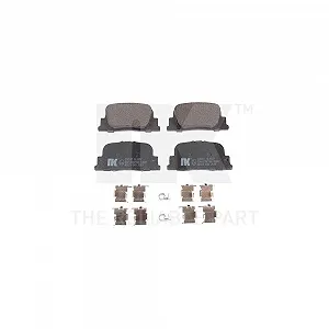 Комплект тормозных колодок дискового тормоза NK 224597 задняя ось - Фото 1