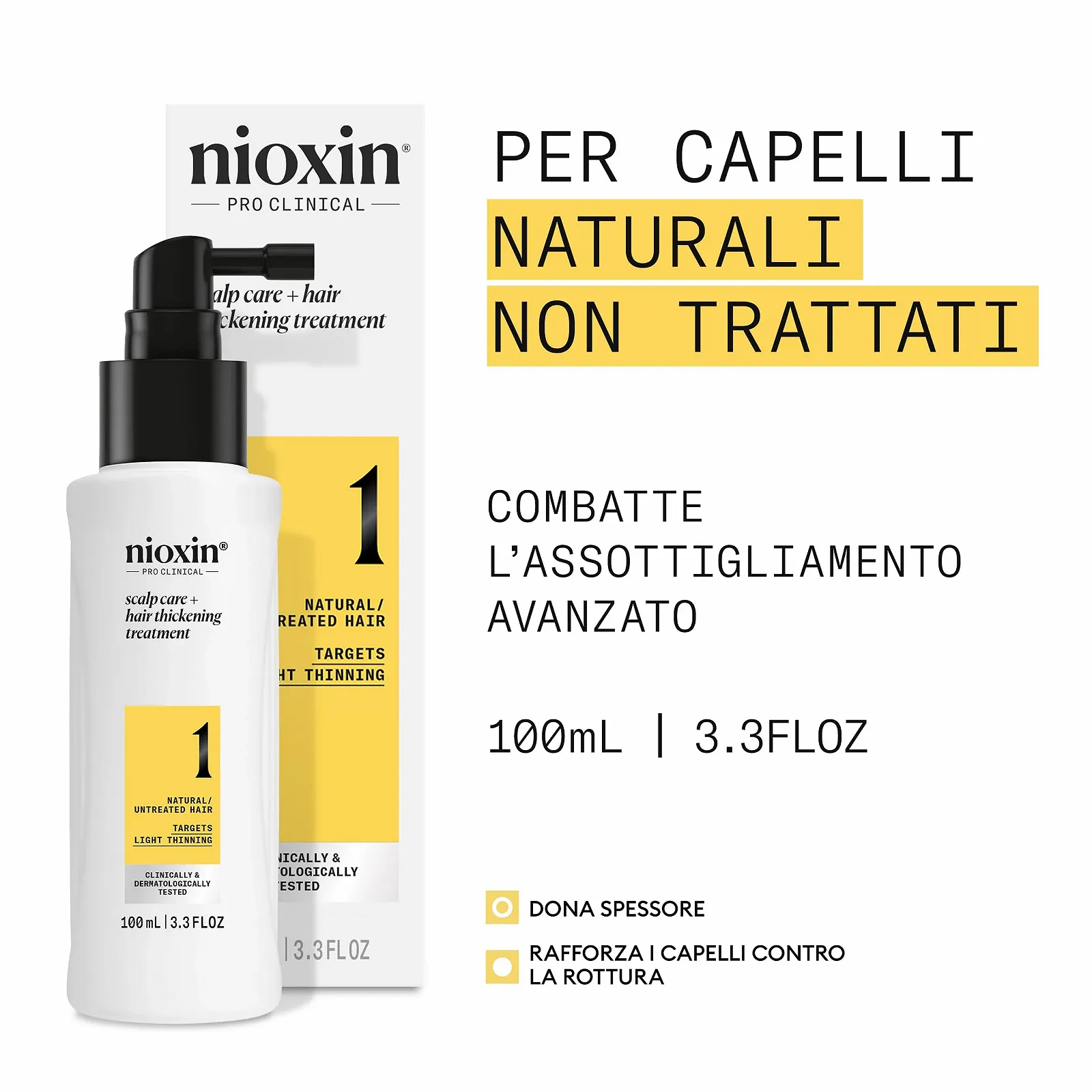 Сироватка Nioxin System 1 для потовщення волосся, фото №2