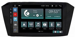 Штатна автомагнітола JFSound JF-031WP-X9C для VW Passat B8 2015 / 9" / Сенсорна / 4/64Гб / Android 12 / Apple CarPlay / Android Auto / Bluetooth / WI-FI / GPS / AUX / DAB+ - Фото 1