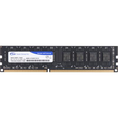 Оперативная память для ПК Team ddr3 8GB 1600 MHz TED38G1600C1101, фото №1