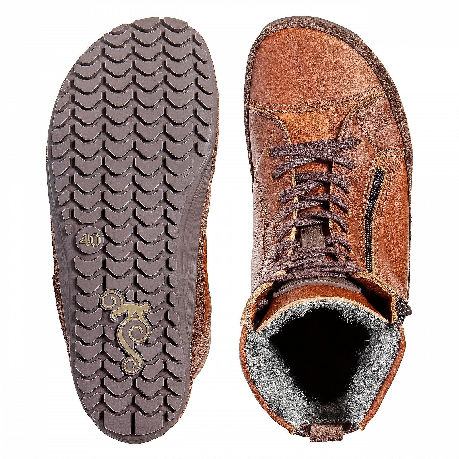 Черевики Magical Shoes Alaskan Lined Barefoot зимові на шнурівці шкіряні, фото №5