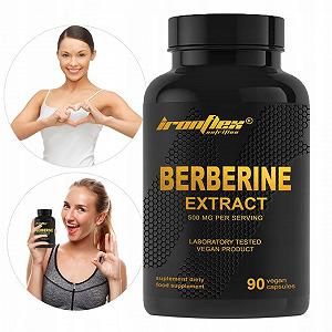 Берберин IronFlex Berberine Extract 90 tabs synthetic.ua - Фото 1