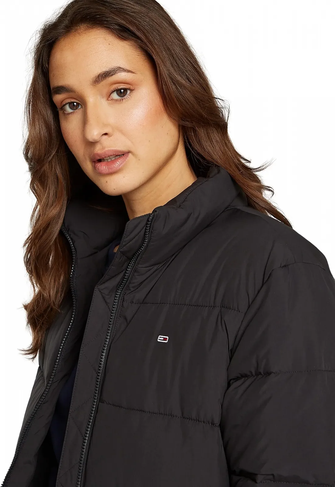 Пуховик Tommy Jeans Maxi Essential Жіночий Довжина до коліна, фото №3 Пуховик Tommy Jeans Maxi Essential Жіночий Довжина до коліна, фото №3