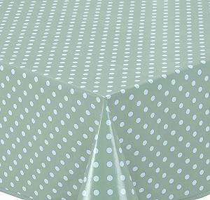 Скатертина клейончаста Home Direct 160 см Дрібний горошок synthetic.ua - Фото 1