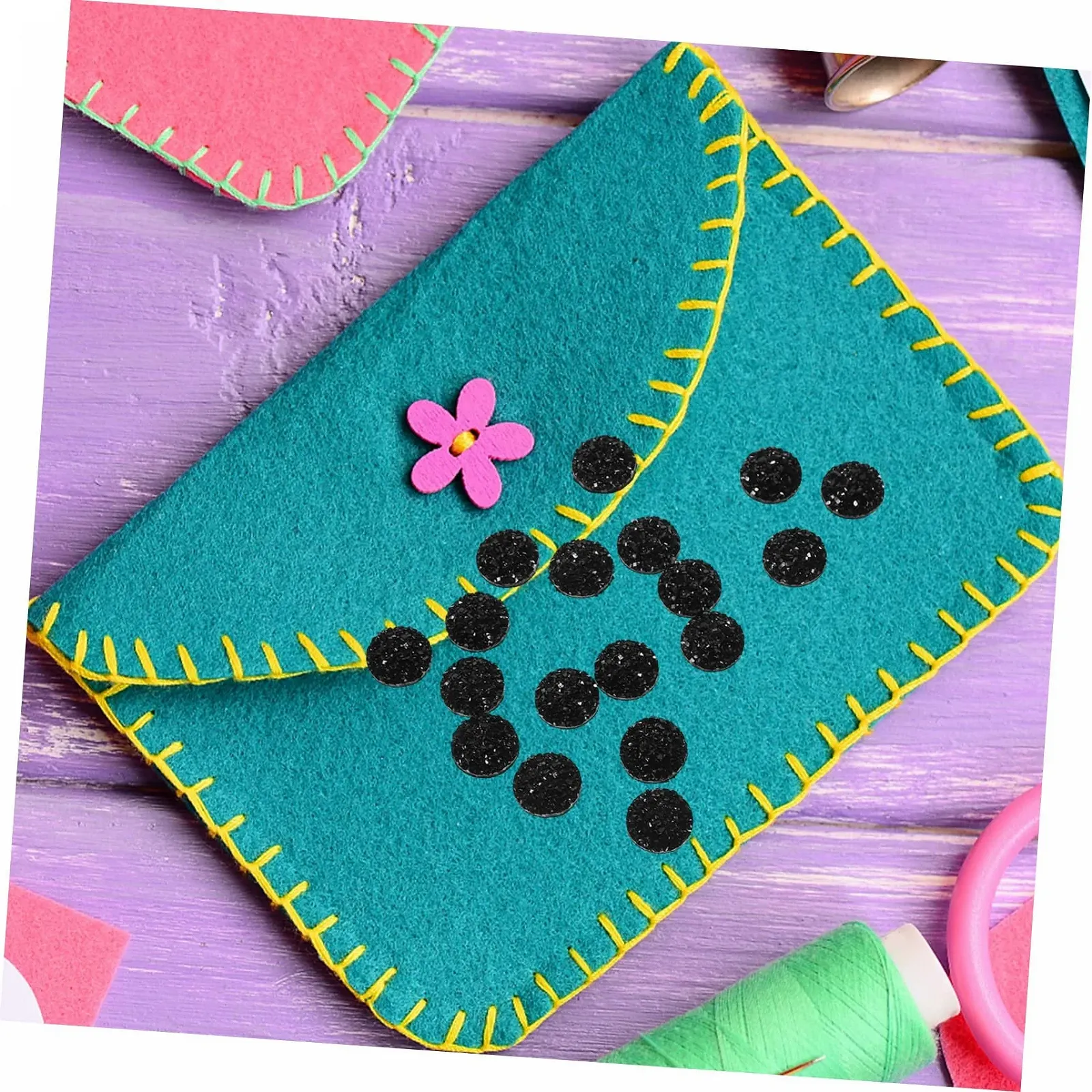 Стрази Healvian круглі, 200 шт., фото №5