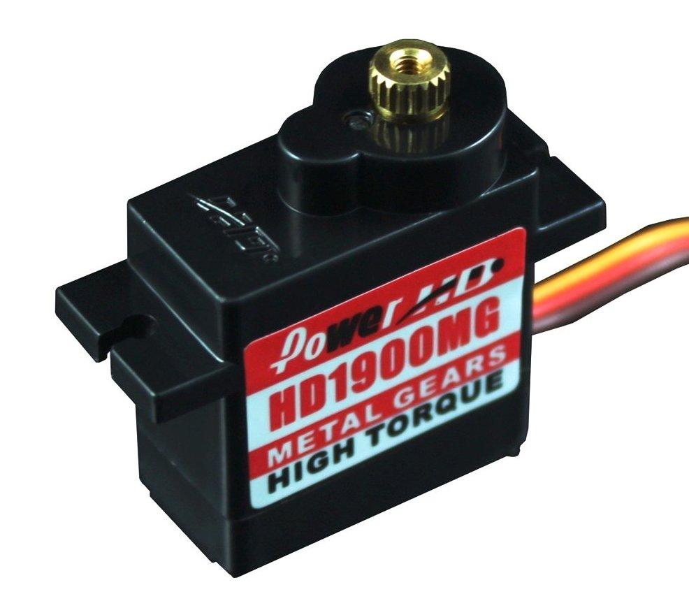 Сервопривод микро 14г Power HD 1900MG 1.2кг/0.11сек, фото №1