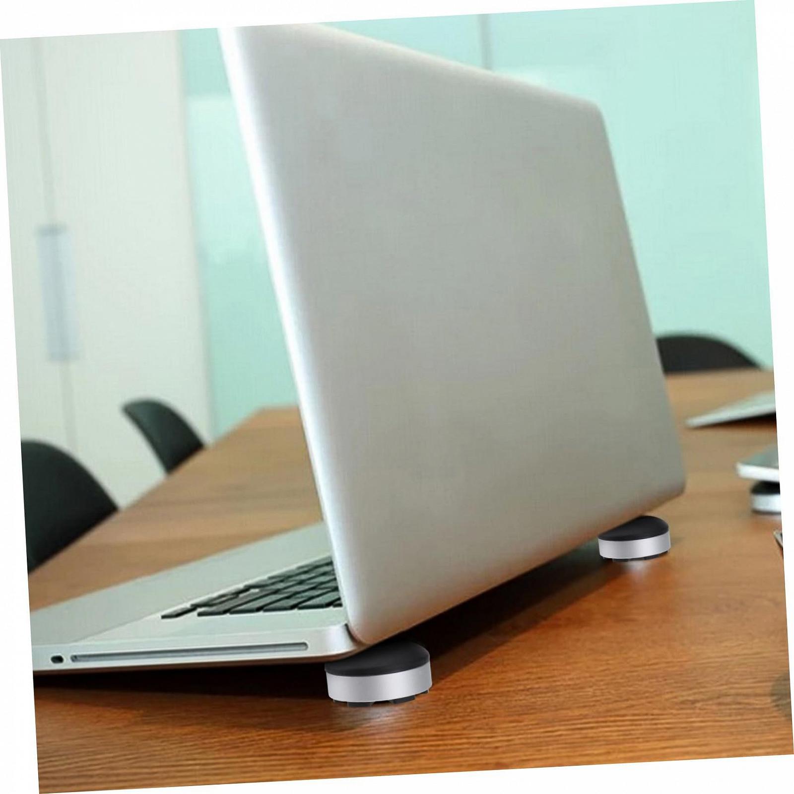 Підставка для ноутбука з функцією охолодження Ергономічна похила підставка з високоякісного матеріалу Нековзна та тепловідвідна, фото №3