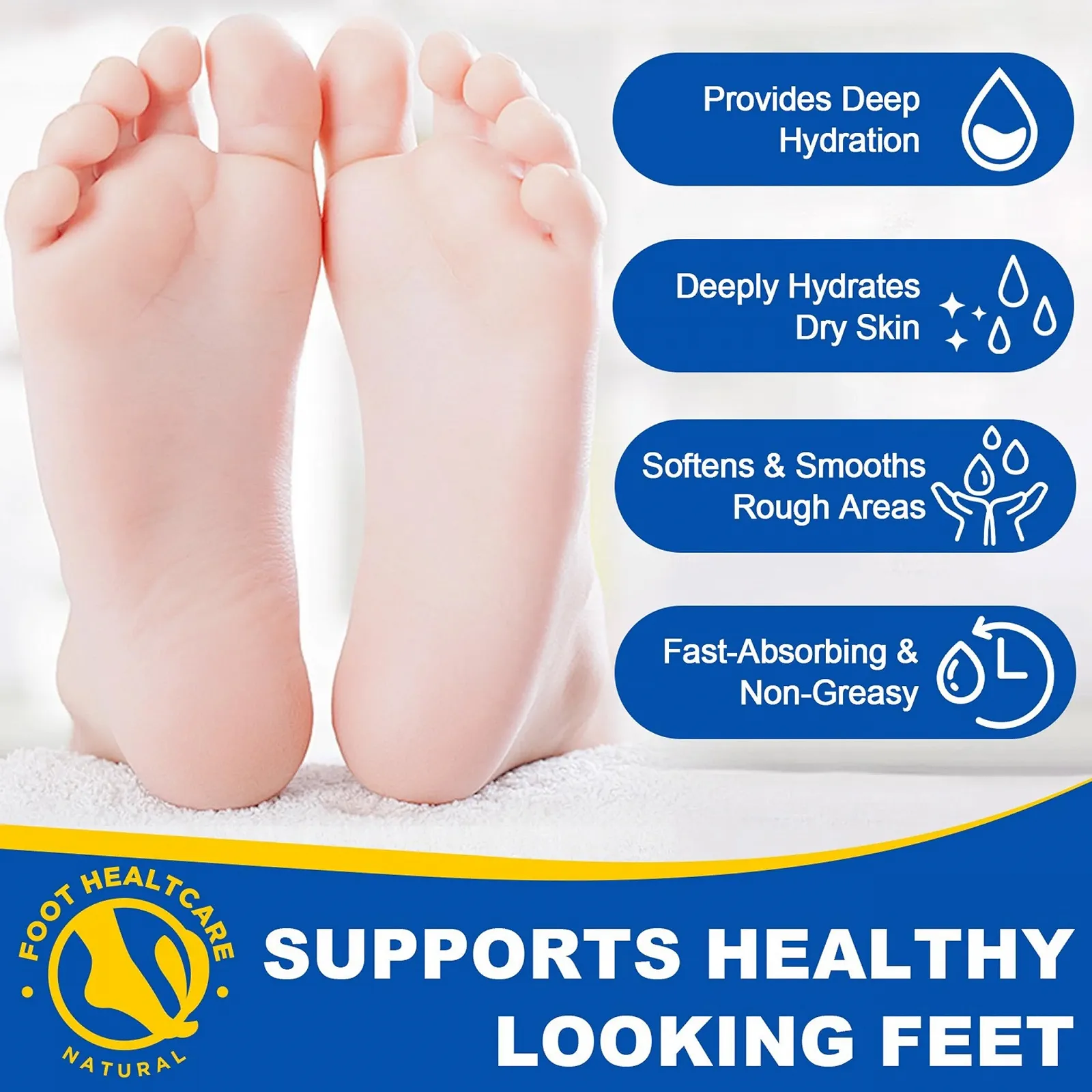 Крем-стик для ног 2025 Hydrating and Anti-Cracking с мочевиной 60% Aloe Vera 2 шт., фото №8